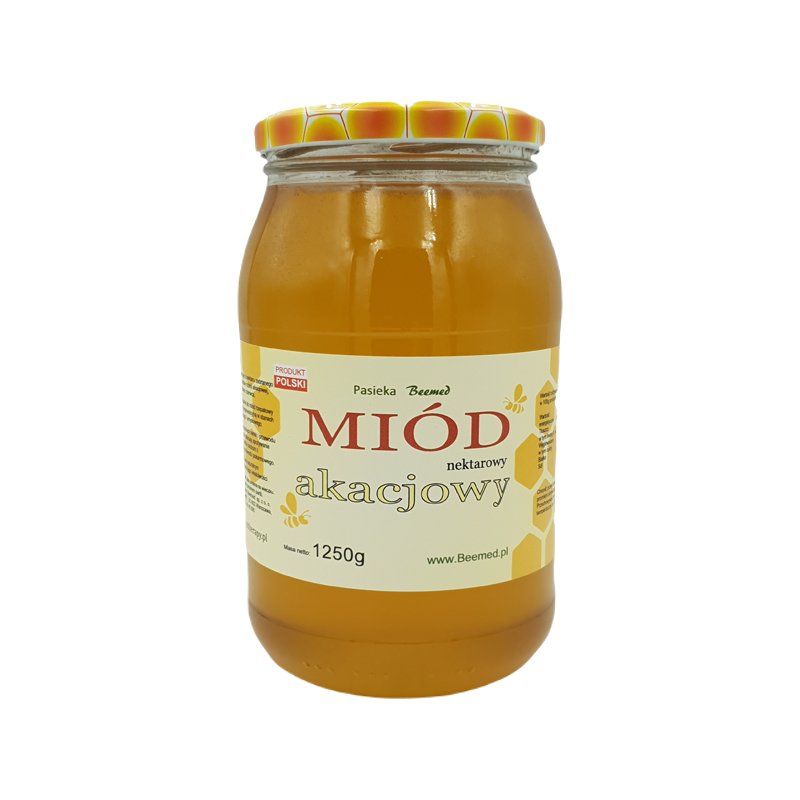 Miód akacjowy 1250g