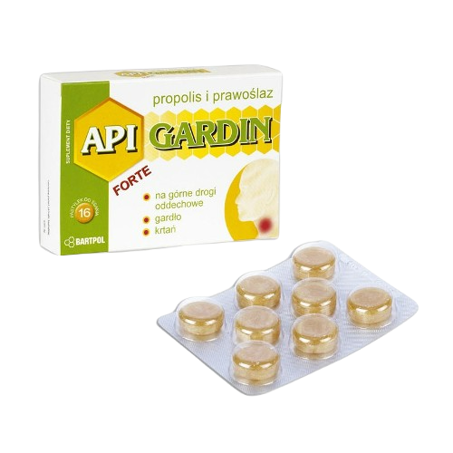 ApiGardin Forte - Propolis i Prawoślaz 16p.